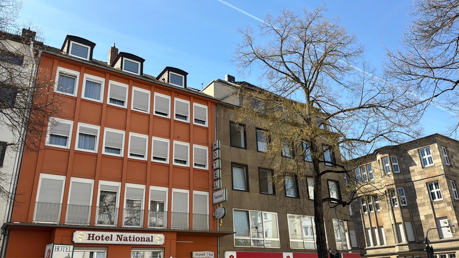 Hotel National Koblenz Aussenansicht Fassade
